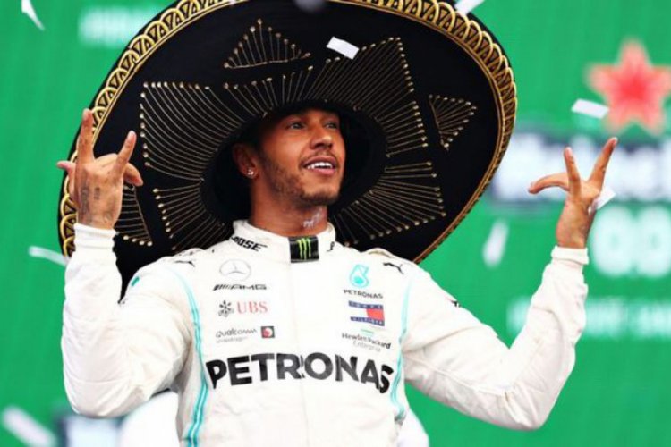Meksika'da zafer Lewis Hamilton'ın