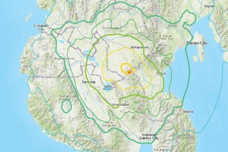 Filipinler'de 6,6 b&uuml;y&uuml;kl&uuml;ğ&uuml;nde deprem