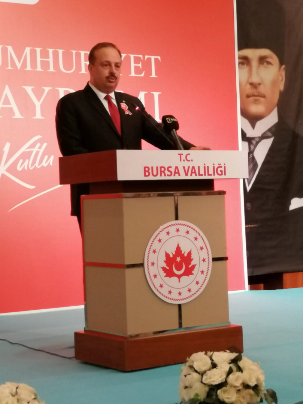 Bursa Valiliği'nden Cumhuriyet Resepsiyonu