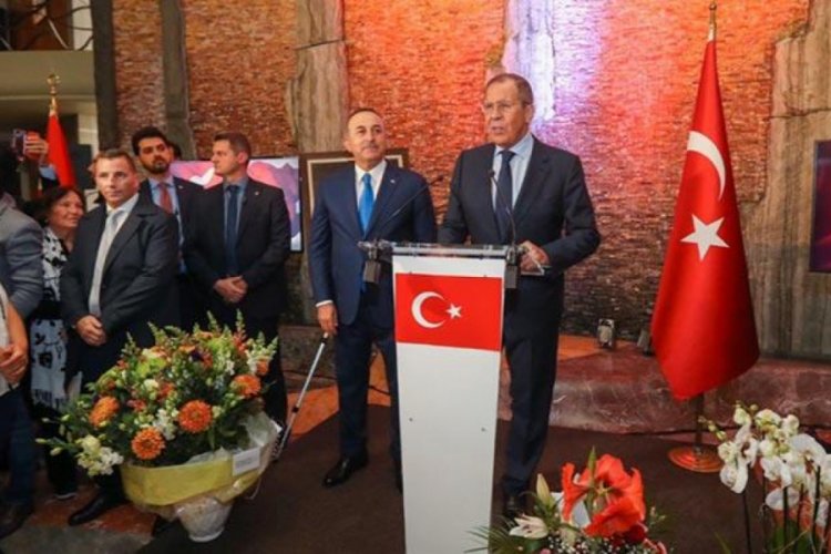 29 Ekim Cumhuriyet Bayramı kabul t&ouml;reninde Sergey Lavrov s&uuml;rprizi