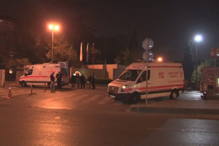 İstanbul Tıp Fak&uuml;ltesi Hastanesi'nin ambulansı &ccedil;alındı