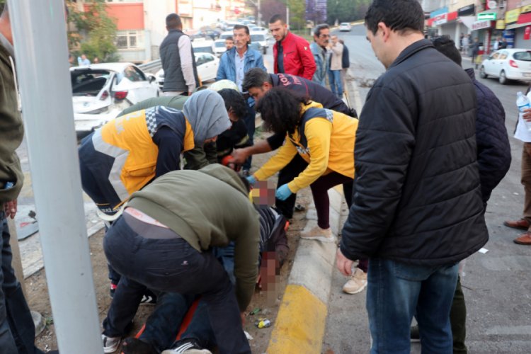 Kazaların bitmediği yokuşta bir zincirleme kaza daha