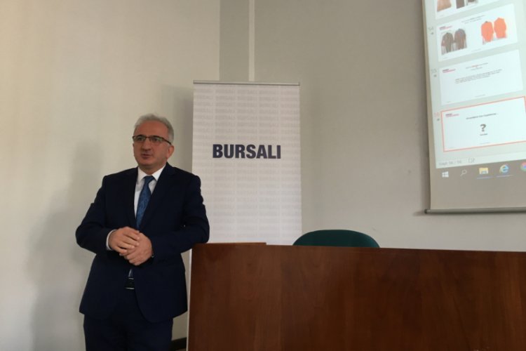 Bursalı, İstanbul Teknik &Uuml;niversitesi &ouml;ğrencilerine ileri teknoloji ile &uuml;rettiği &uuml;r&uuml;nleri anlattı