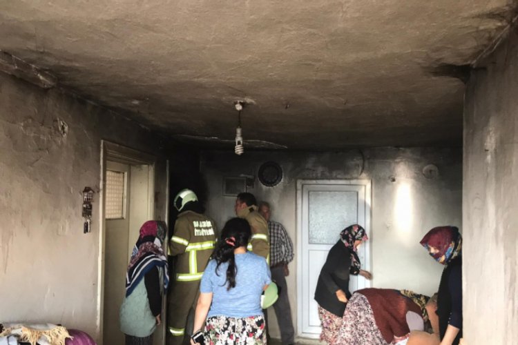 Bacadan &ccedil;ıkan yangın b&uuml;y&uuml;k hasar verdi