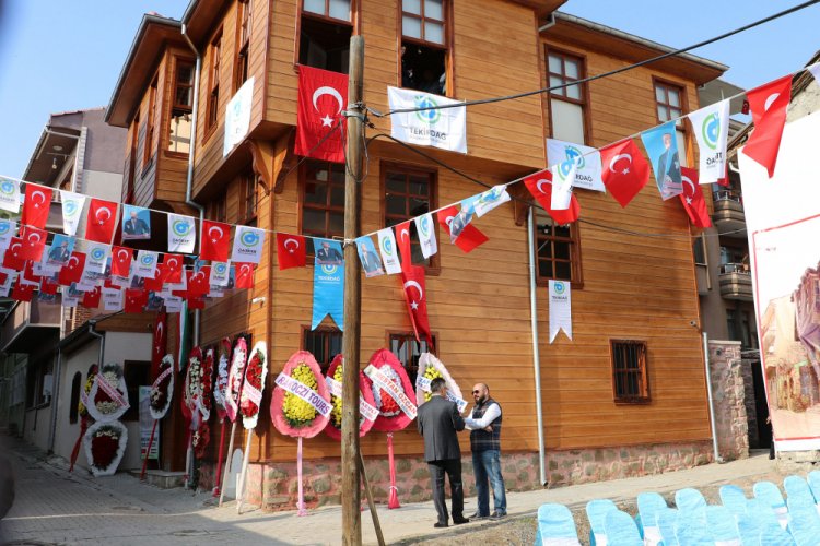 Tekirdağ'da restore edilen T&uuml;rk-Macar K&uuml;lt&uuml;r Evi a&ccedil;ıldı