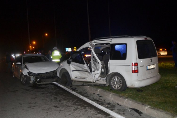Bafra'da trafik kazası: 7 yaralı