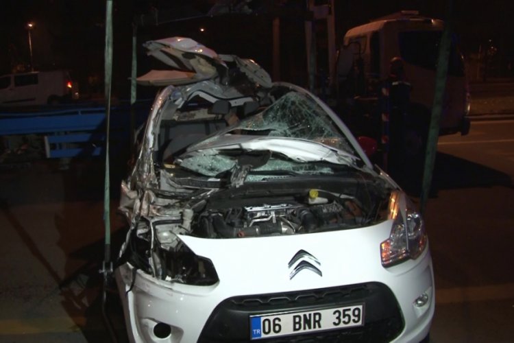 Başkent'te trafik kazası: 2 yaralı