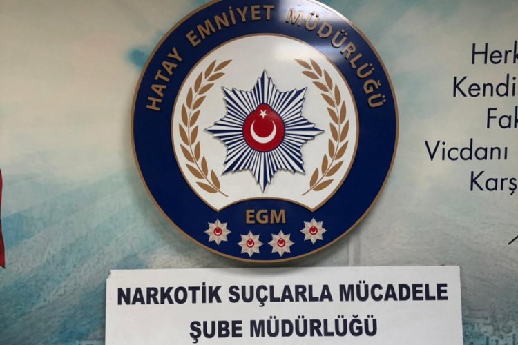 Hatay'da uyuşturucu operasyonu