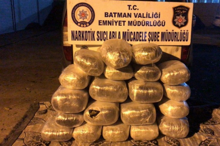 135 kilo esrar ele ge&ccedil;irildi