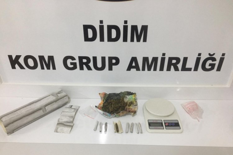 Didim polisinden uyuşturucu tacirlerine baskın