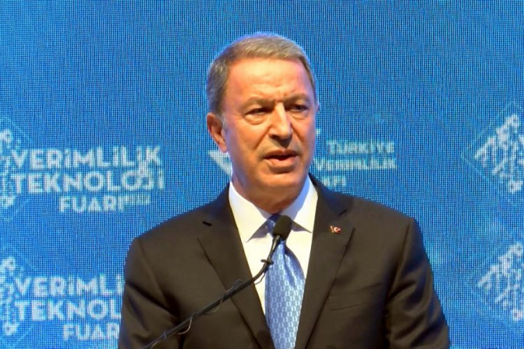 Bakan Akar: Hedeflerimize ulaşmamızda y&uuml;ksek teknolojinin payı b&uuml;y&uuml;k