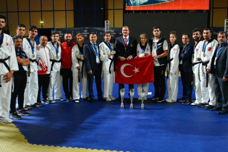 Para tekvandoda milli takımdan tarihi başarı