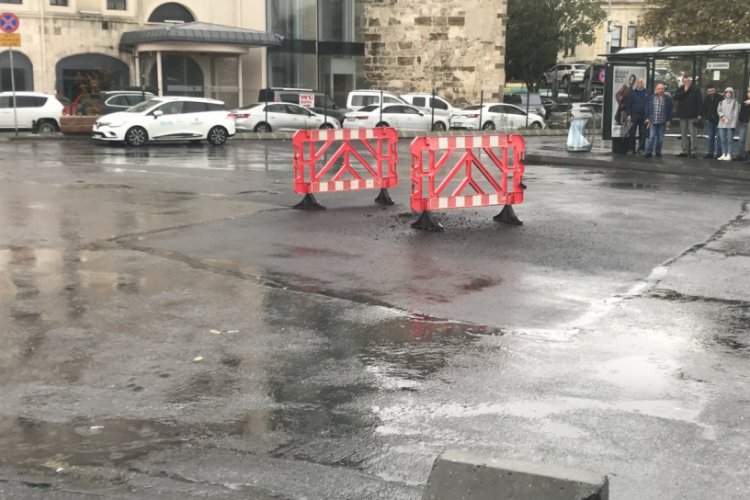 Elektrik kablolarında patlama meydana geldi