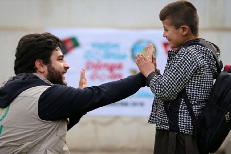 İHH'dan Afganistan'daki yetimlere yardım eli