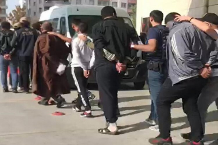 PKK operasyonunda 16 kişiye g&ouml;zaltı