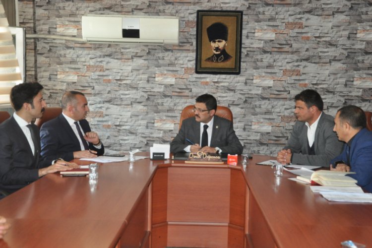 Kaymakam Doğramacı, vatandaşlarla bir araya geldi