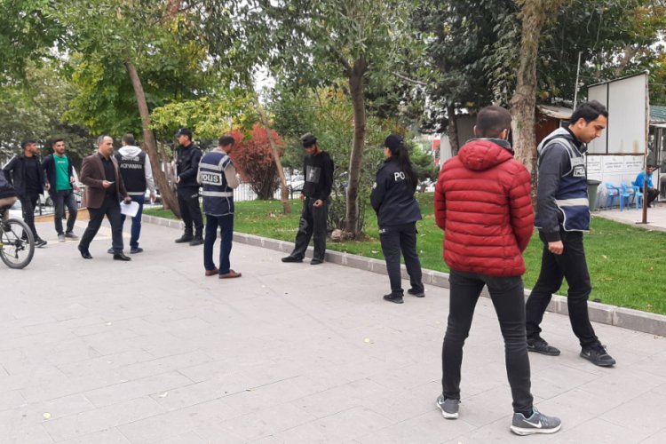 Adıyaman'da, huzur uygulaması yapıldı