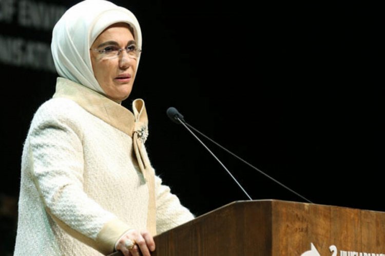Emine Erdoğan, 2. Uluslararası Sıfır Atık Zirvesinde konuştu
