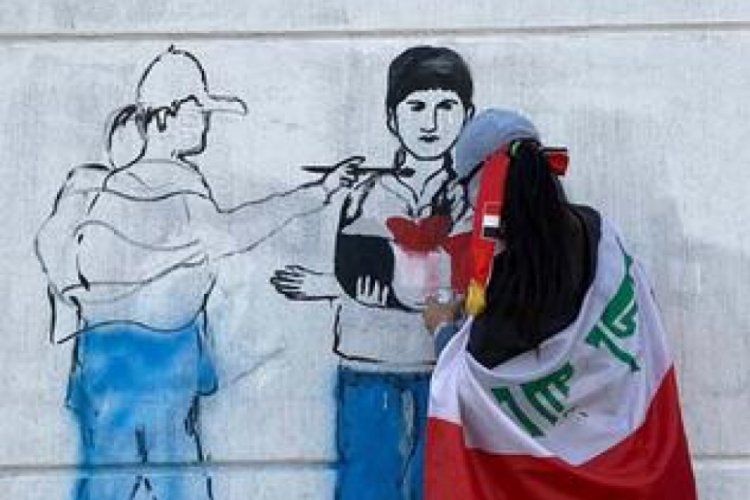 Irak'ta g&ouml;steriler devam ediyor: D&uuml;nyaya g&ouml;stermek istiyoruz