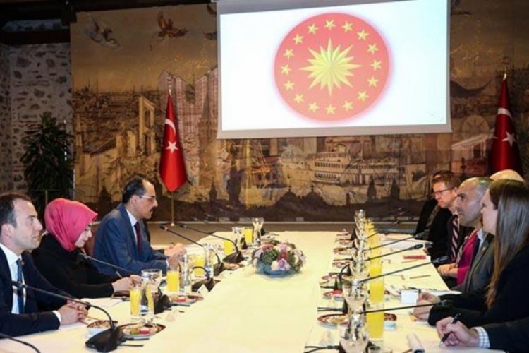 İbrahim Kalın, ABD Temsilciler Meclisi heyeti ile g&ouml;r&uuml;şt&uuml;