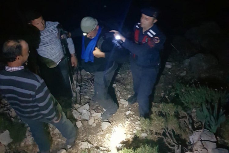 Kaybolan tatilciyi jandarma buldu