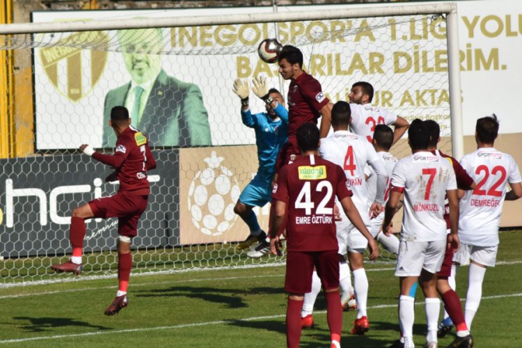 İneg&ouml;lspor tek golle kazandı