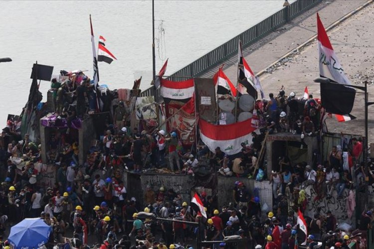 Irak'taki g&ouml;sterilerin &uuml;lkeye maliyeti b&uuml;y&uuml;k
