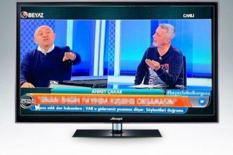 Beyaz TV ekranlarında alt yazı olay oldu!