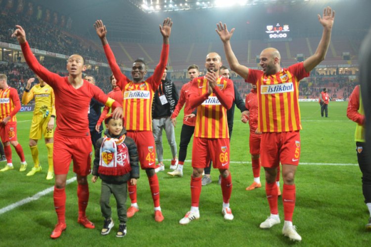 Kayserispor'un ligdeki 11 ma&ccedil;lık galibiyet hasreti sona erdi