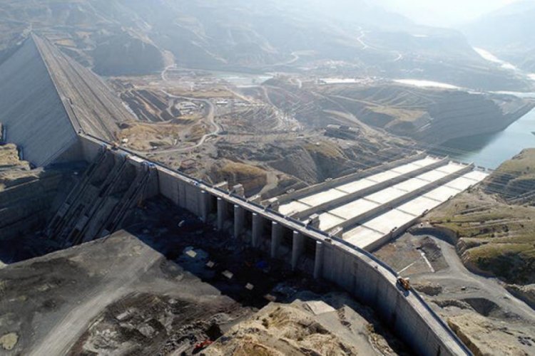 Ilısu Barajı'nda 600 milyon metrek&uuml;p su depolandı
