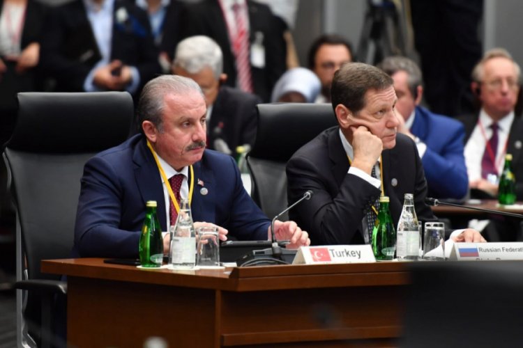 TBMM başkanı Şentop'tan BM ve G 20 eleştirisi