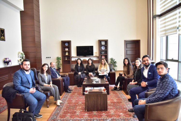 UCİM'den Rekt&ouml;r &Ccedil;akmak'a ziyaret