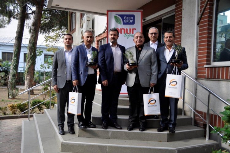 Sofranın Onur konukları Bursalı işadamları oldu