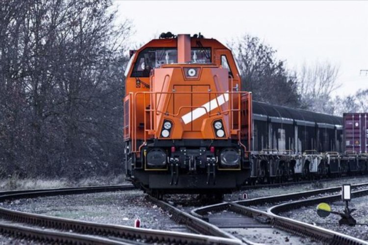 &Ccedil;in'den gelen ilk y&uuml;k treni, T&uuml;rkiye'de