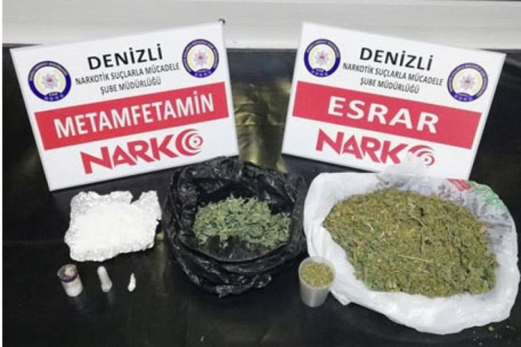 Denizli'de uyuşturucuya 13 tutuklama
