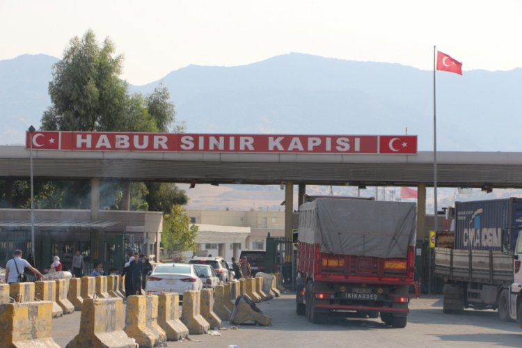 Habur Sınır Kapısı'ndan ihracat y&uuml;zde 18 arttı