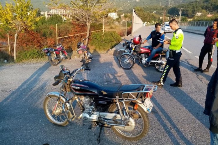 Emniyetten motosiklet uygulaması