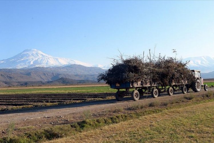 Ağrı Dağı beyaz gelinliğiyle b&uuml;y&uuml;l&uuml;yor