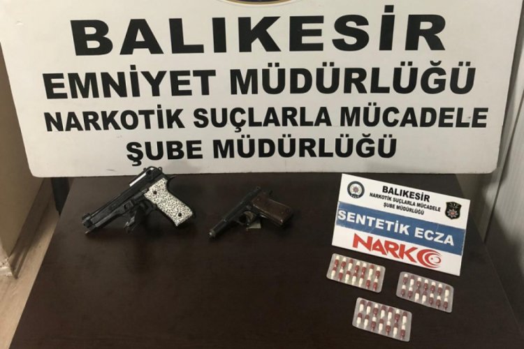 Balıkesir polisinden uyuşturucu operasyonu