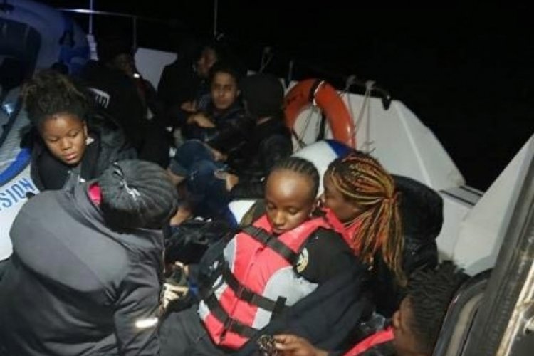 Dat&ccedil;a ve Bodrum'da 70 g&ouml;&ccedil;men ile 2 organizat&ouml;r yakalandı