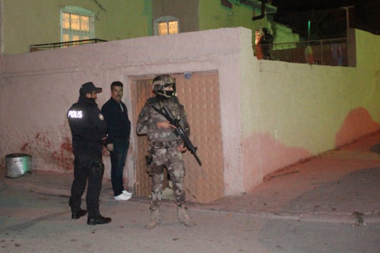 200 polisle narkotik ve asayiş operasyonu