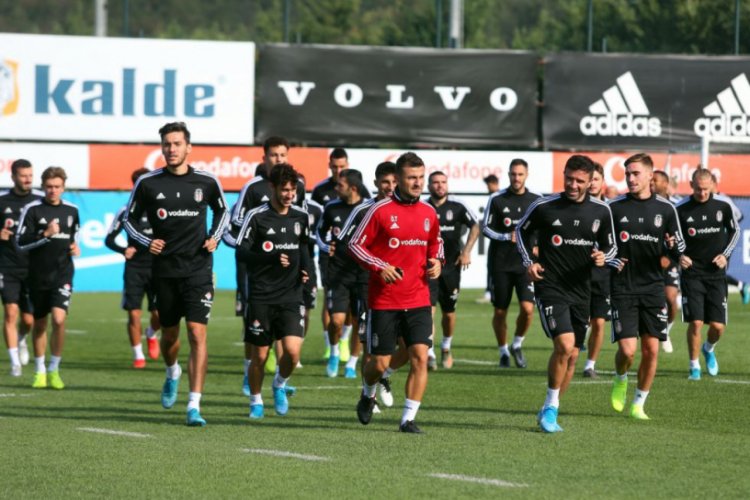 Beşiktaş, Braga ma&ccedil;ı hazırlıklarını s&uuml;rd&uuml;rd&uuml;