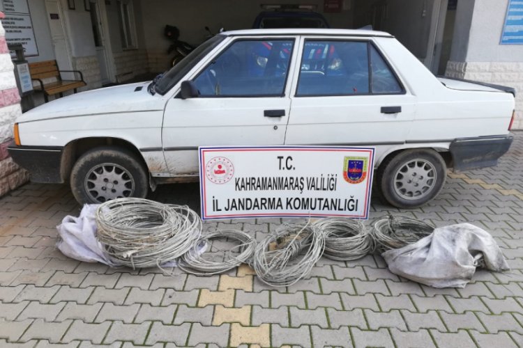 Kablo hırsızı 3 kişi yakalandı