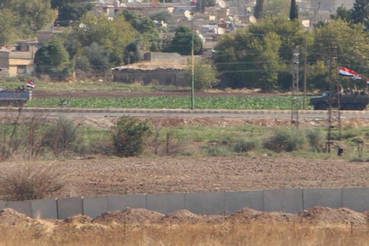 Kamışlı'da rejim g&uuml;&ccedil;leri, YPG kontrol&uuml;ndeki b&ouml;lgeye ge&ccedil;ti