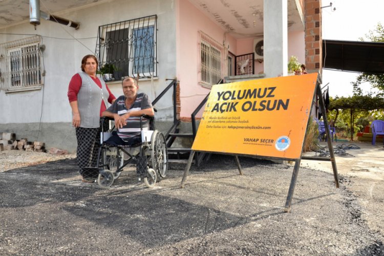 Ayağı kesilen diyaliz hastasının yolu yapıldı
