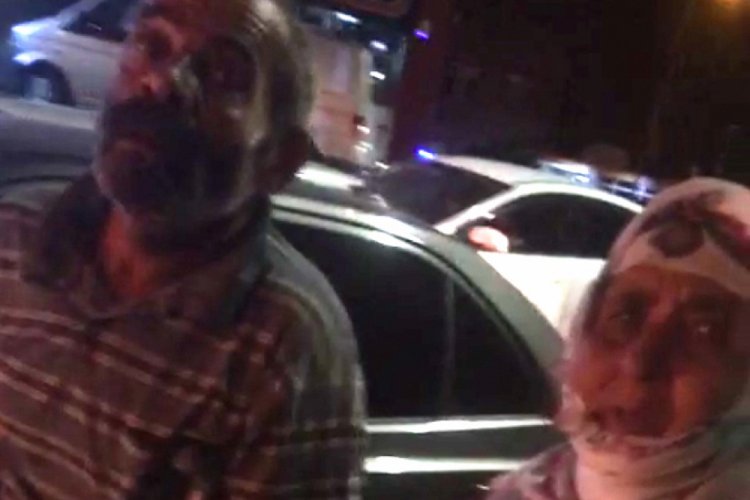 Dilencilerin yer tartışması; Ağabey ben 20 yıldır buradayım