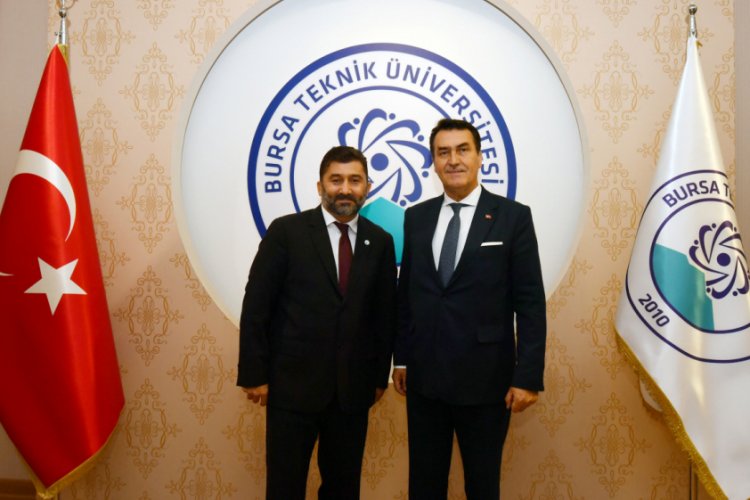 D&uuml;ndar'dan Bursa Teknik &Uuml;niversitesi Rekt&ouml;r&uuml; Karademir'e ziyaret