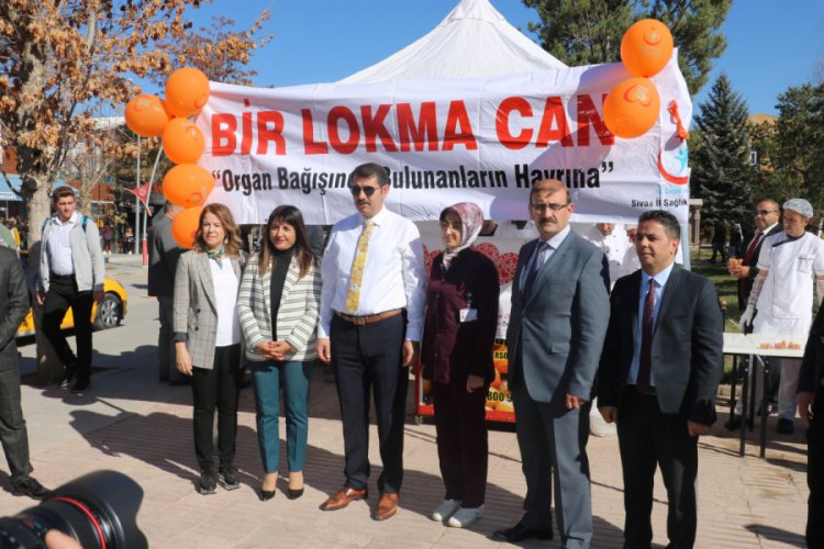 Lokma ikramı ile organ bağışına dikkat &ccedil;ektiler