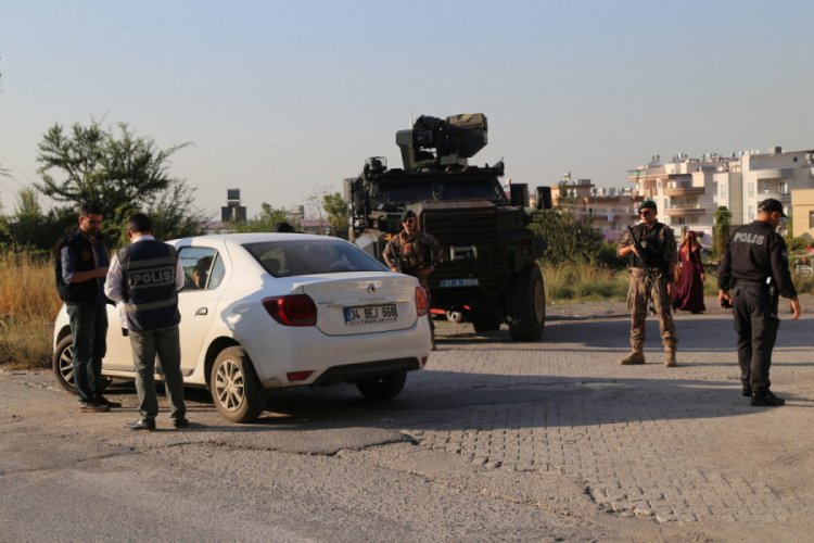 İskenderun'da polisten drone destekli uygulama
