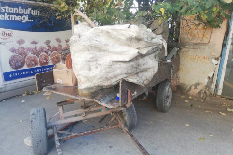 Bir ayağı sakat ve g&ouml;z&uuml; k&ouml;r ata işkence!